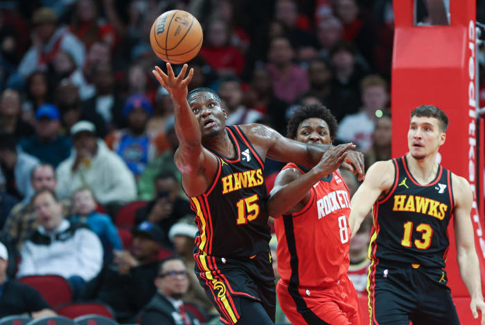 Clint Capela Jae'Sean Tate Hawks